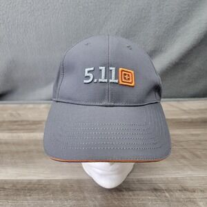 5.11 Tactical Series Hat Cap Strap Back Mens One Size Gray Always Be Ready
